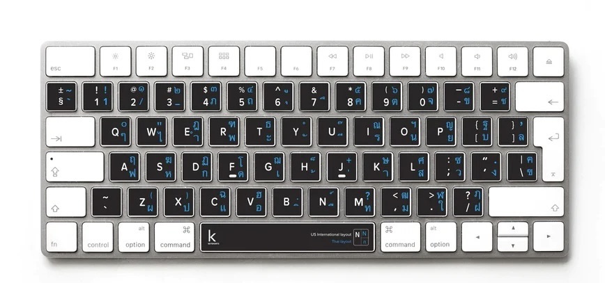 Exploring the Thai Keyboard Layout