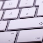 Keys on the keyboard